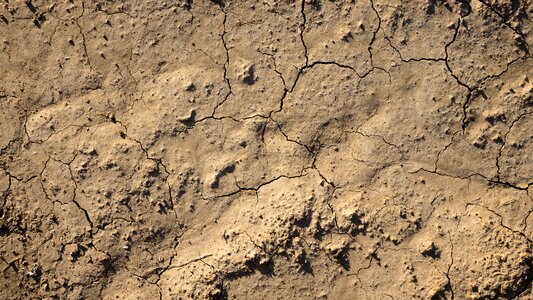 Soil ground drought