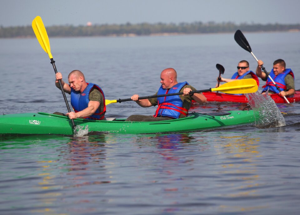 Activity training outdoors