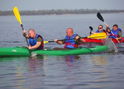 Activity training outdoors photo