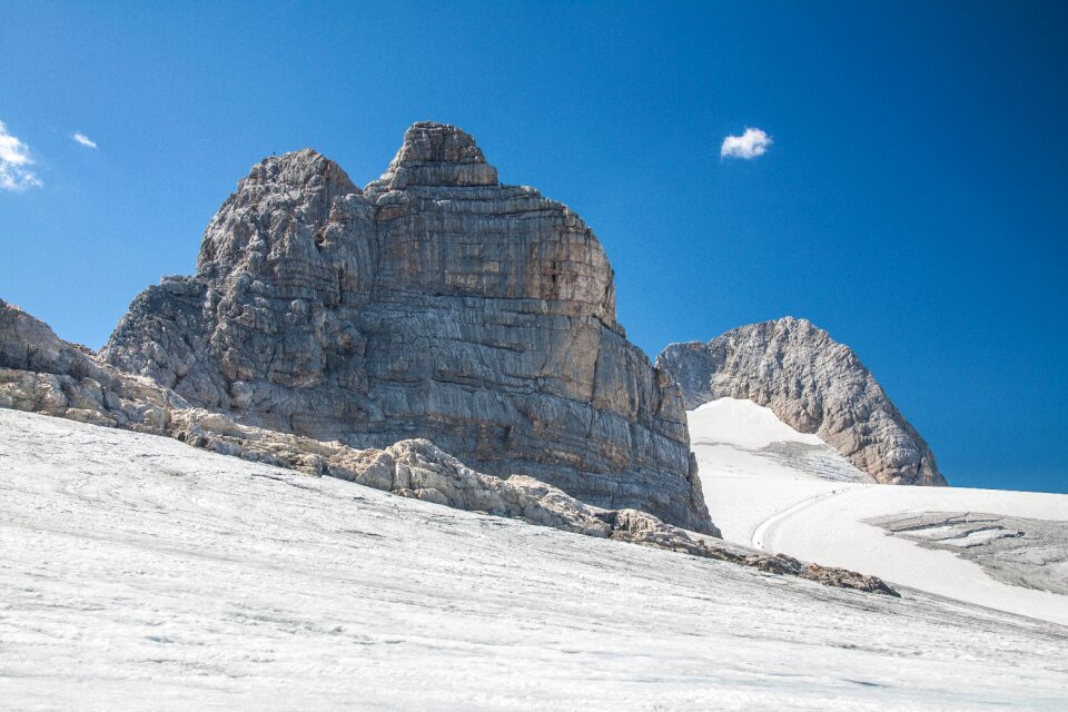 Glacier alpine ramsau