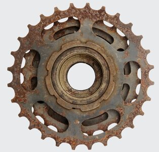 Cycle gear rust