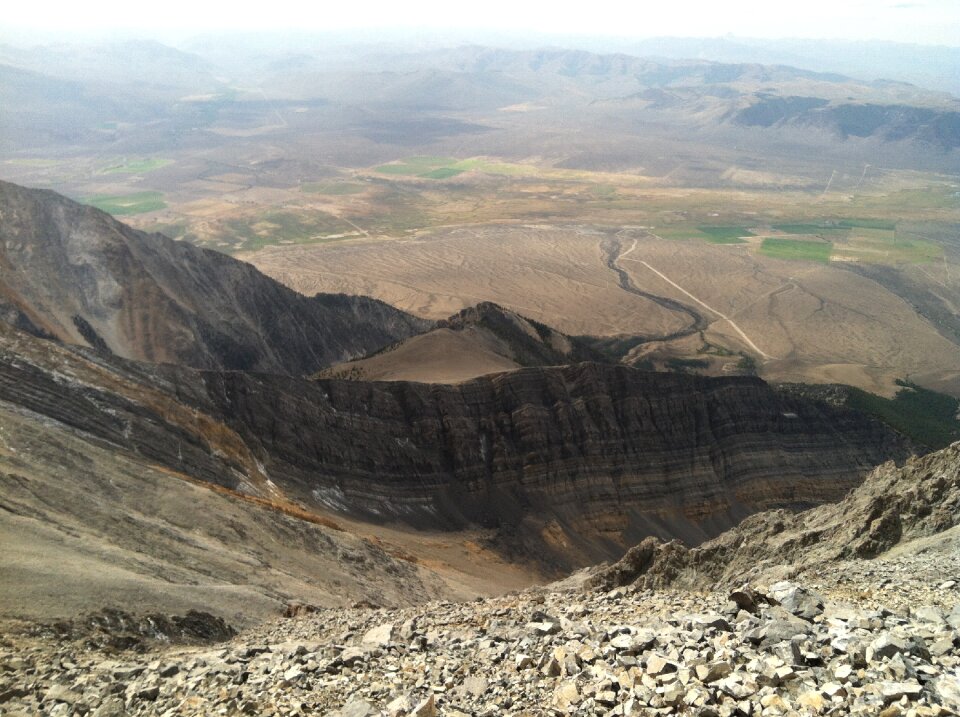 Mountains sand fields