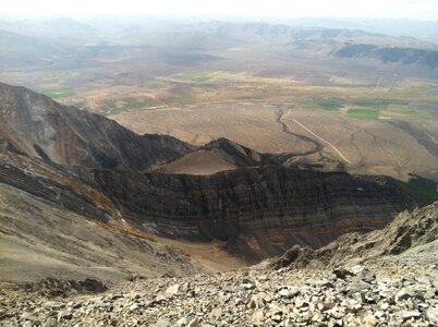 Mountains sand fields