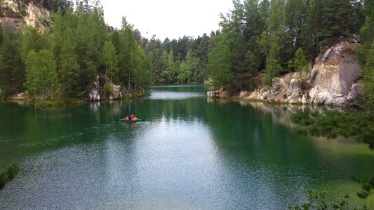 Landscape nature waters