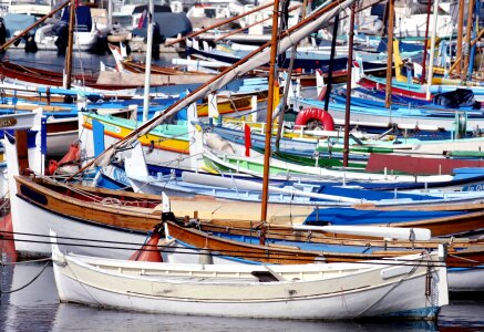 Sea ships pier
