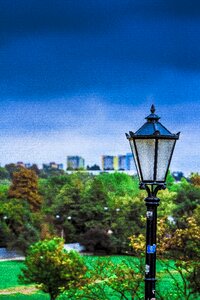 Lantern landscape city