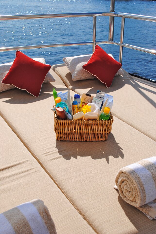 Suntan products sun vacation