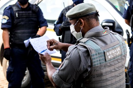 23.04.2020 - Operação integrada para fiscalização do novo decreto - Foto Michel Corvello