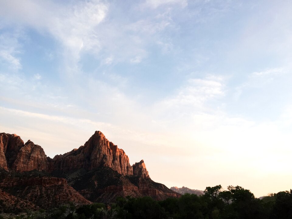 Geological landscape nature
