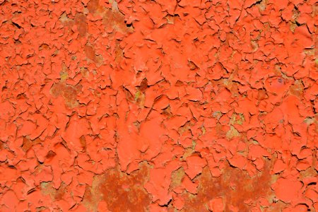 sheet with rust stains