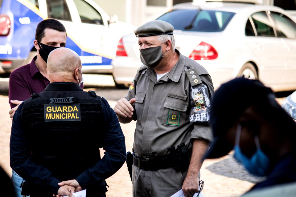 23.04.2020 - Operação integrada para fiscalização do novo decreto - Foto Michel Corvello