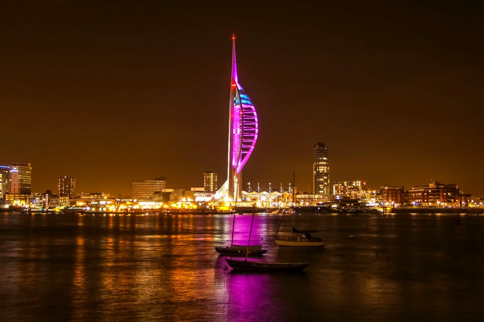 Portsmouth night our neighbours