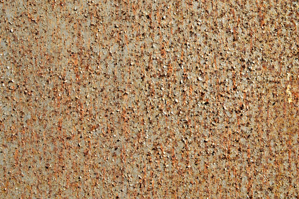 sheet with rusted surface