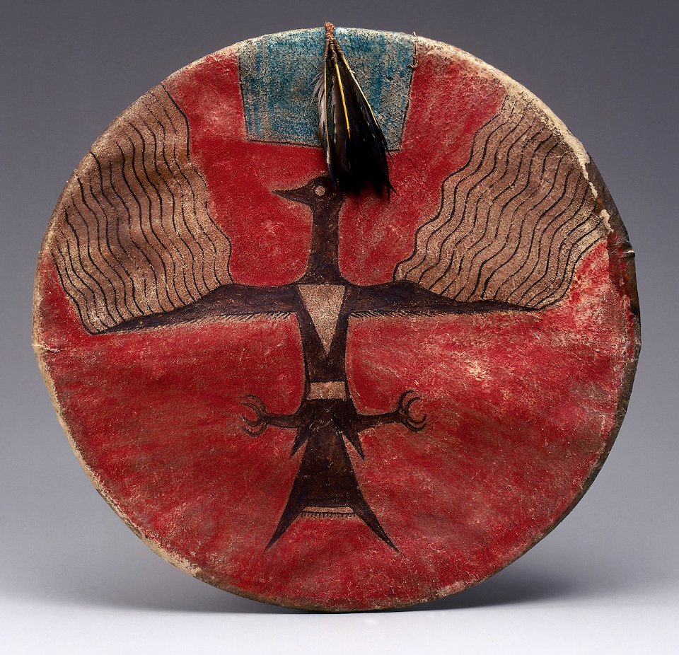 Hunkpapa Lakota shield, 1885