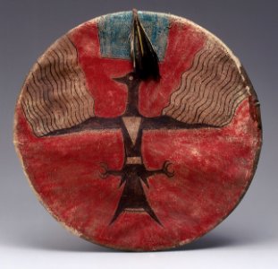 Hunkpapa Lakota shield, 1885