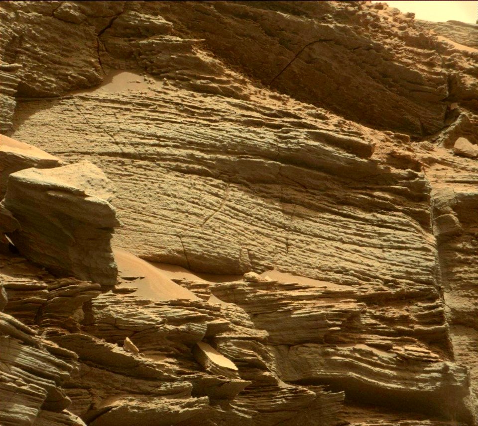 Mars dune rock