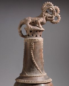 Costa Rica alligator censer (cropped), Metropolitan