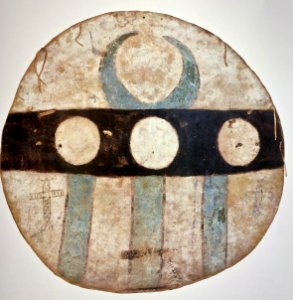 Jemez Pueblo shield, circa 1840 photo