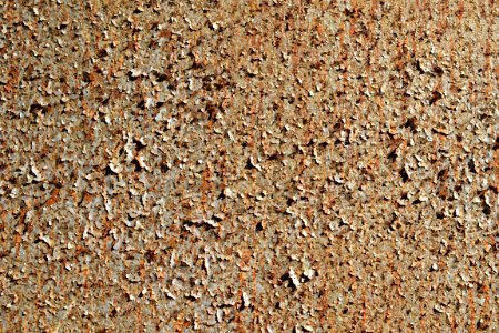sheet with rusted surface