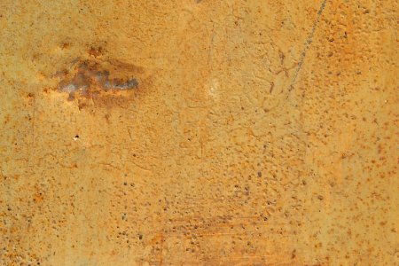 sheet with rusted surface