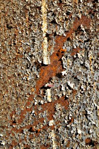 sheet with rusted surface