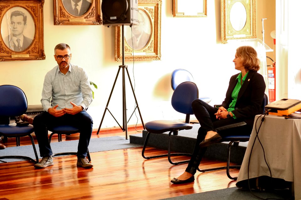 19.03.2020 - Prefeita Paula Mascarenhas realiza reunião com GGI - Foto Michel Corvello