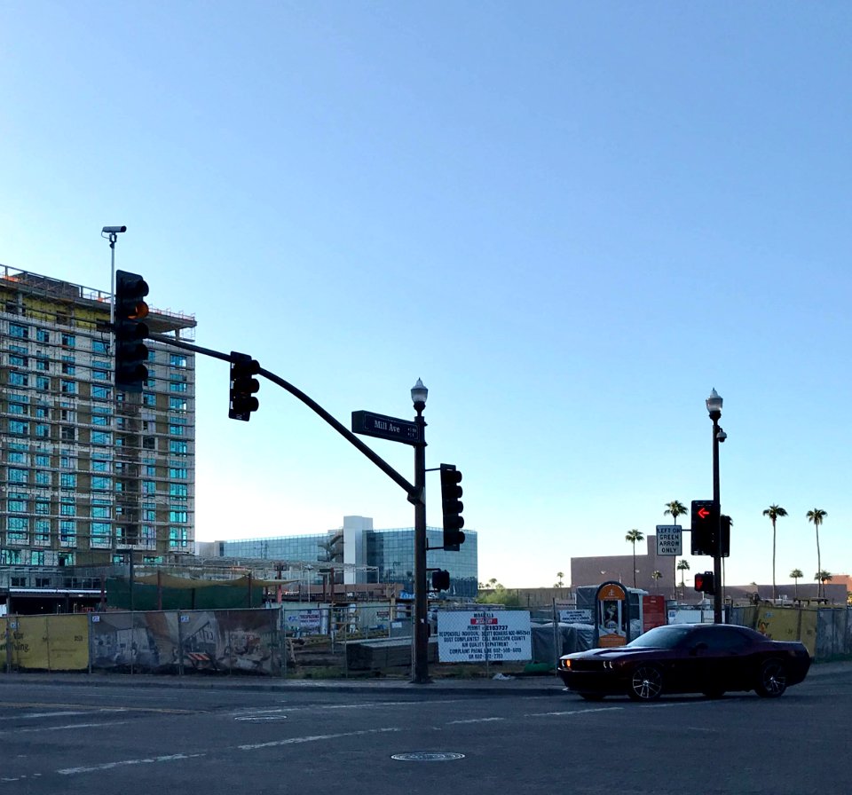 Tempe is a city just east of Phoenix, in Arizona
