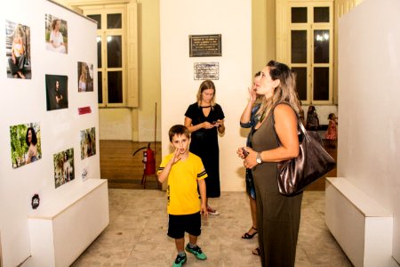 09.03.2020 - Abertura da Exposição “Basta, pelo apoio ao empoderamento feminino”, de Michele Brum - Foto Michel Corvello