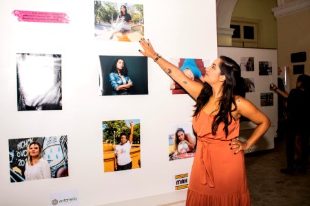 09.03.2020 - Abertura da Exposição “Basta, pelo apoio ao empoderamento feminino”, de Michele Brum - Foto Michel Corvello