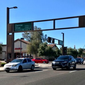 Tempe is a city just east of Phoenix, in Arizona