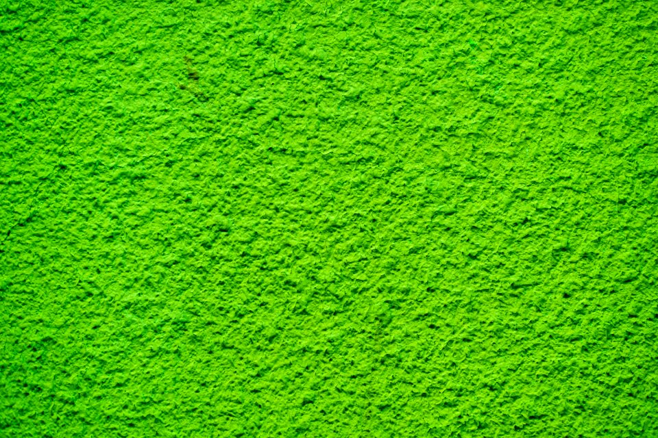 Green artwork painting