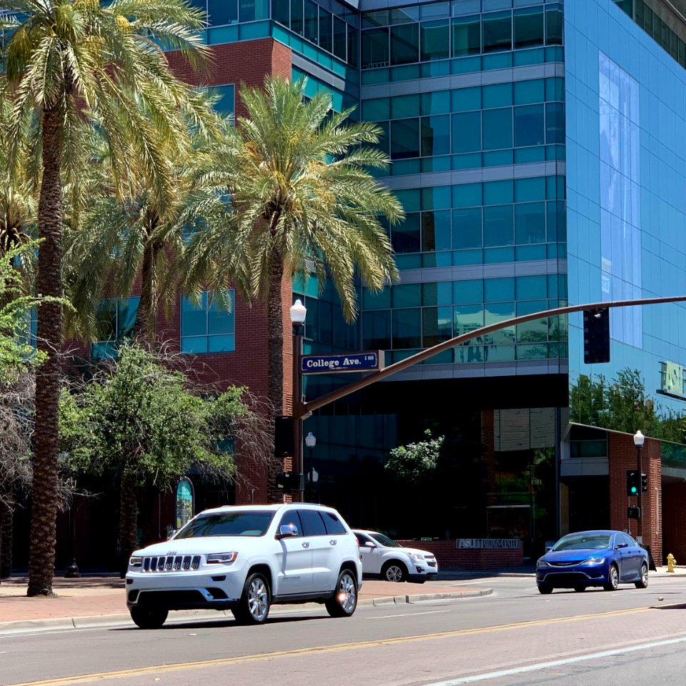 Tempe is a city just east of Phoenix, in Arizona