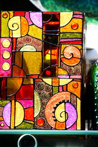 Glass painting sample motif