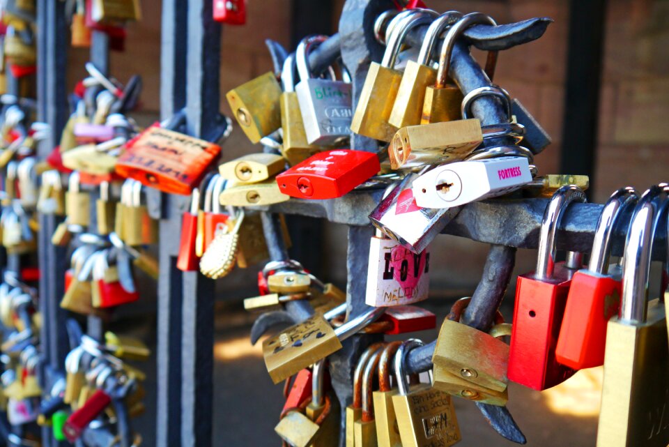 Love locks basel padlocks