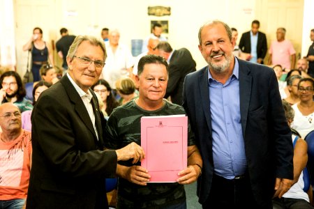 19.02.2020 - Entrega de escrituras aos moradores das Cohabs, evento realizado pelo governo do Estado - Foto: Gustavo Vara