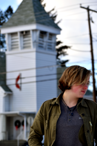 Destiny In Front of Church