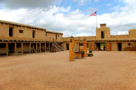 Bent's Old Fort National Historic Site, near La Junta, Colorado, September 5, 2018 photo