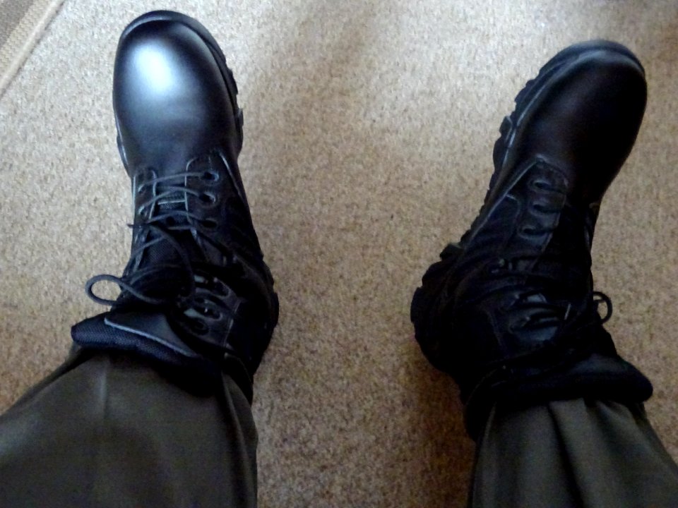 Patrol Boots worn