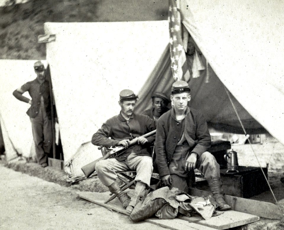 22d New York State Militia near Harpers Ferry, Va., 1861 [i.e.1862]