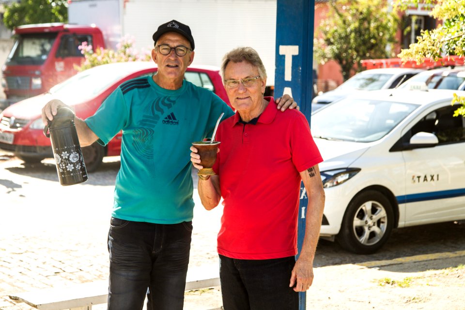 20.02.2020 - Prefeito em exercício Idemar Barz realiza visita às obras de requalificação da rua Marcílio Dias, com a presença do secretário de Planejamento e Gestão, Roberto Ramalho - Foto: Gustavo Vara