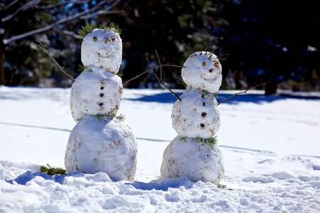 Holiday snow season photo