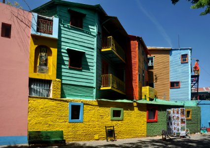 La Boca Neighborhood - Buenos Aires - Argentina photo
