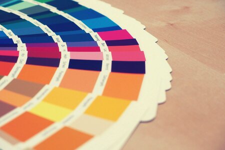 Colors colours swatch