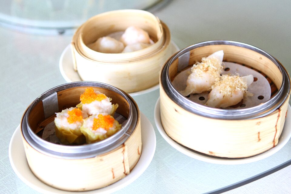 Dim sum har gow chinese food