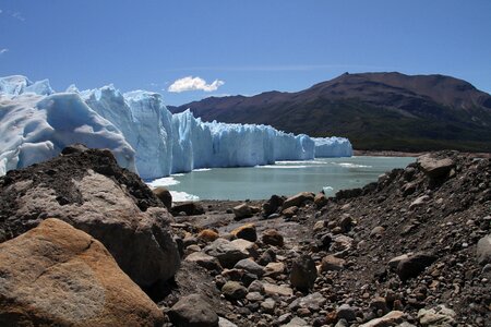Glacier argentina patagonia photo