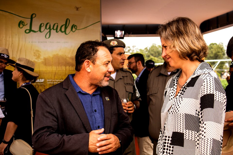 14.01.2020 - Prefeita Paula Mascarenhas e o governador Eduardo Leite prestigiam a abertura da 30ª Colheita do Arroz - Foto Michel Corvello