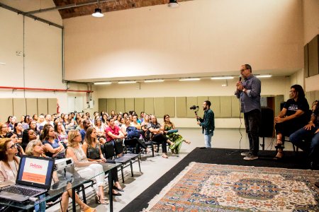 12.02.2020 -  Prefeita Paula Mascarenhas realiza acolhimento aos novos servidores da Educação - Foto Michel Corvello