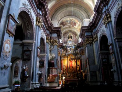 Inside some church - Krakow - Poland photo
