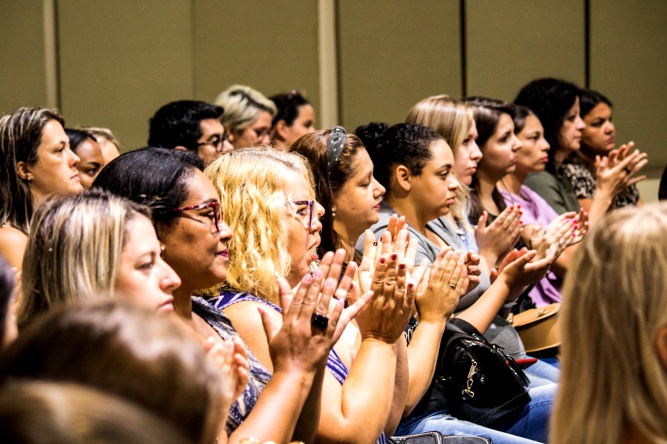 12.02.2020 -  Prefeita Paula Mascarenhas realiza acolhimento aos novos servidores da Educação - Foto Michel Corvello