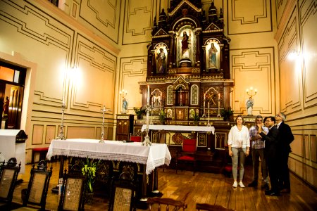 12.02.2020 - Prefeita Paula Mascarenhas realiza a  assinatura da lei nº 6.774 que declara o tombamento do edifício localizado à rua Gomes Carneiro, 1302, prédio da Igreja Matriz do Sagrado Coração de Jesus - Foto: Gustavo Vara